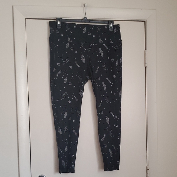 torrid Pants - Torrid Cosmic Print Leggings - Black